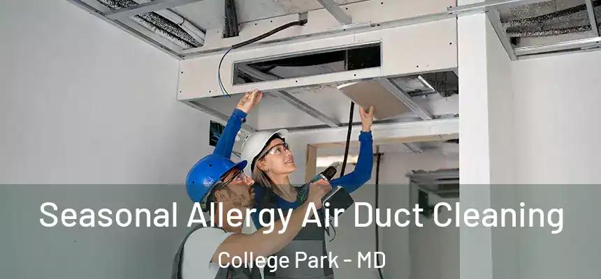 Seasonal Allergy Air Duct Cleaning College Park - MD